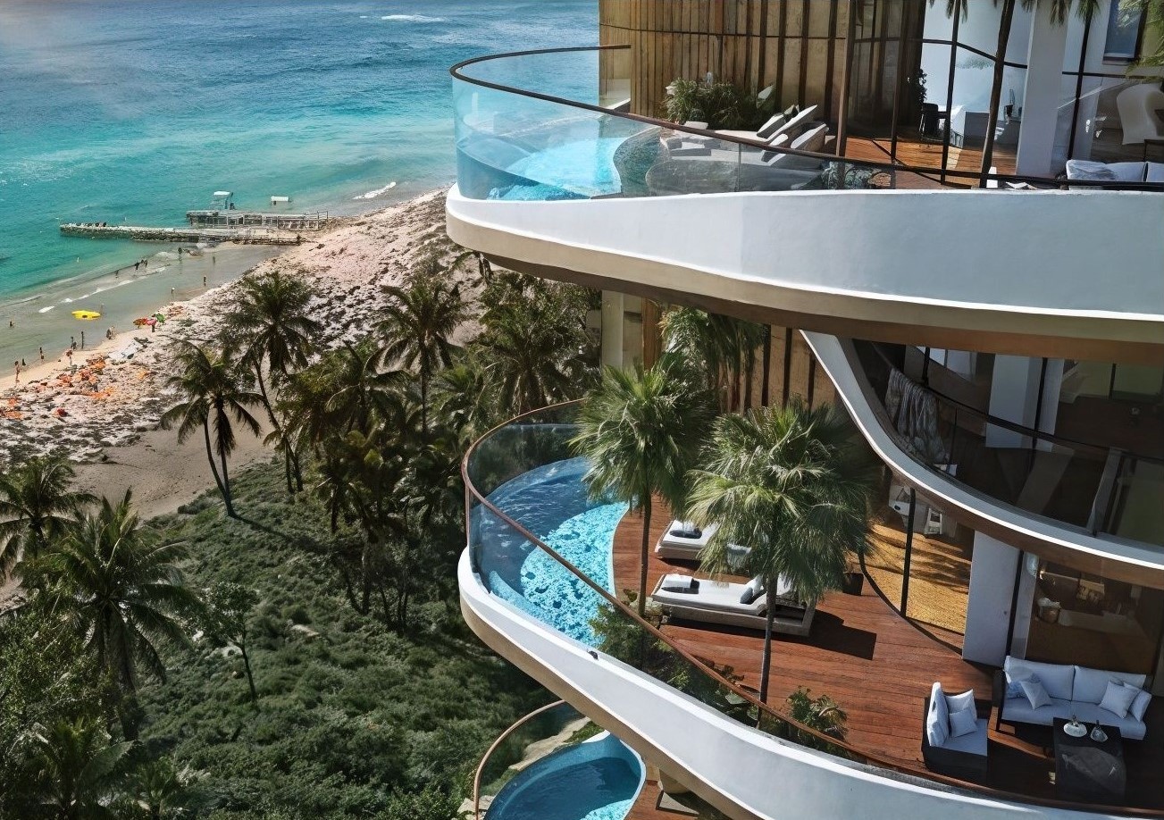 A new project of hotel-type residential complex with picturesque views, located on the first coastline in Gonio-Kvariati, Batumi. - Umbrella Group - Photo 5