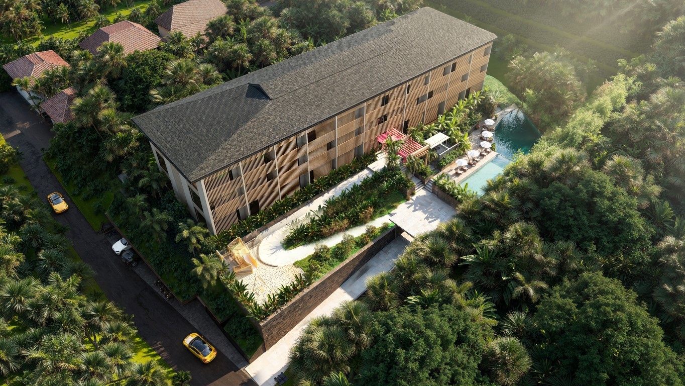 Residential three-storey complex located on a hill, in Ubud district - Umbrella Group - Photo 2