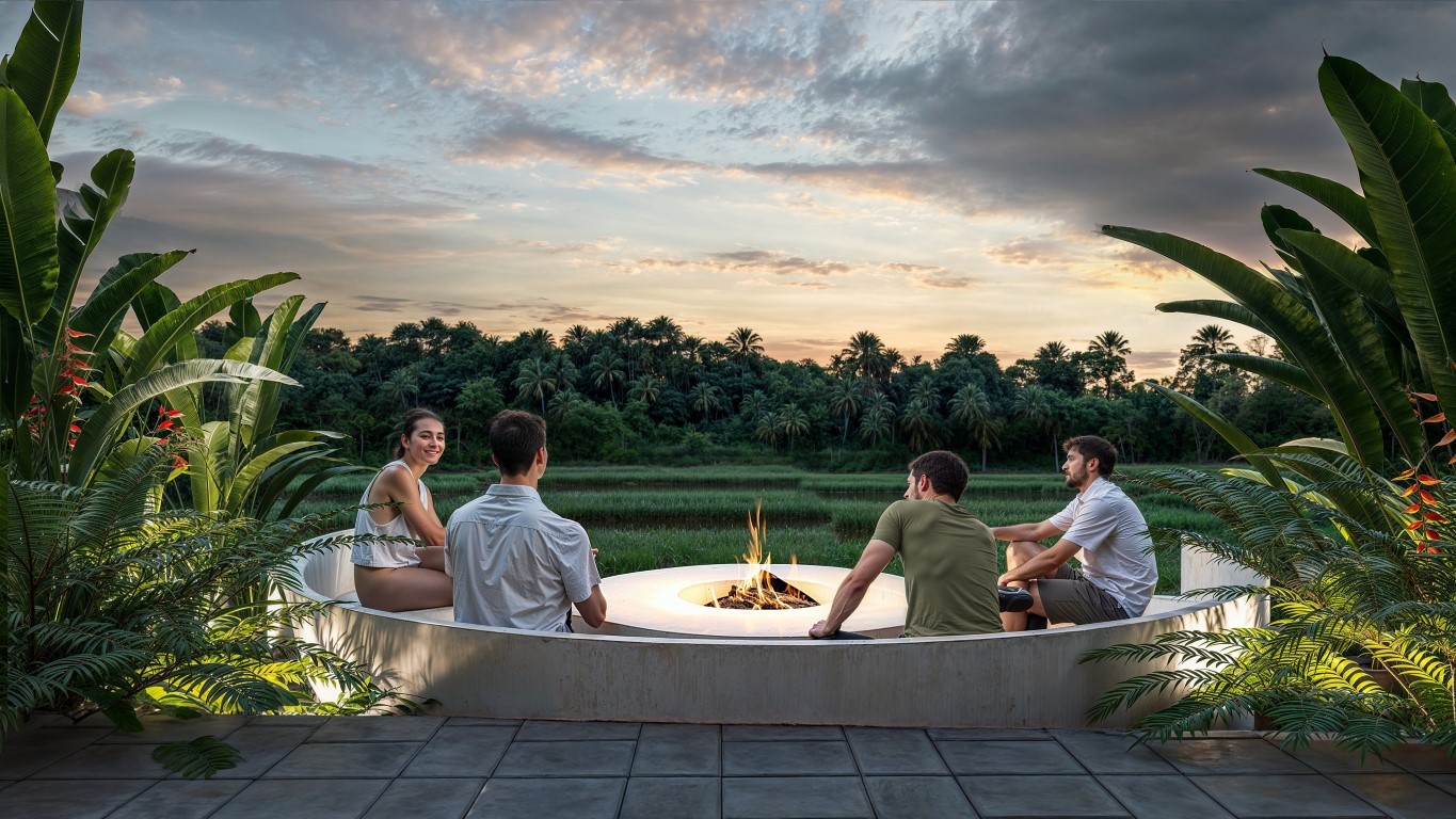 Residential three-storey complex located on a hill, in Ubud district - Umbrella Group - Photo 7