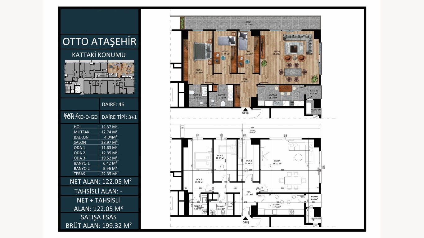 A modern project offering residential, commercial and office space in the heart of Ataşehir district. - Umbrella Group - Photo 22