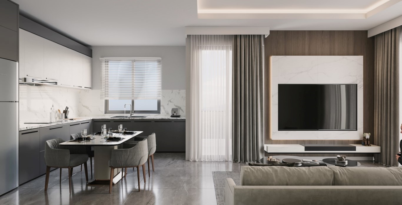 Cozy residential project in the center of the Mahmutlar district - Umbrella Group - Photo 24