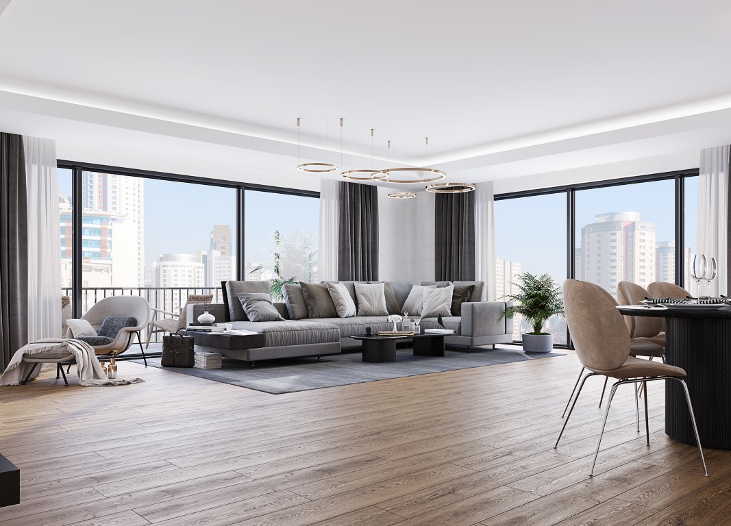 A modern project offering residential, commercial and office space in the heart of Ataşehir district. - Umbrella Group - Photo 13