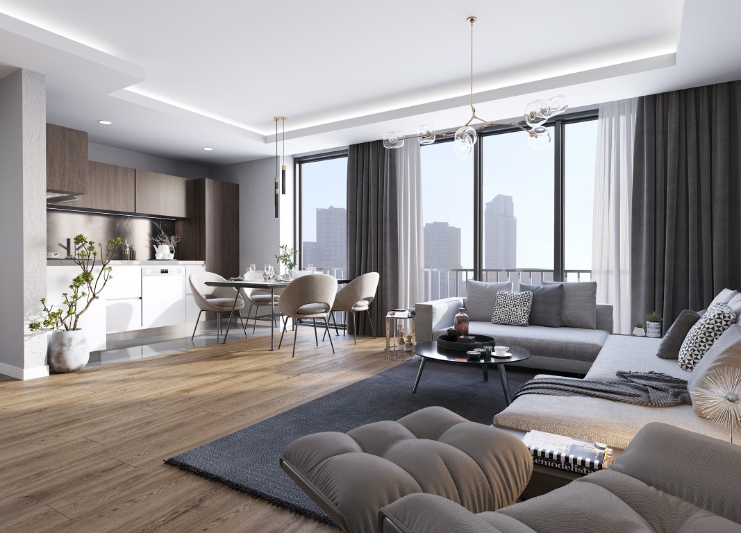 A modern project offering residential, commercial and office space in the heart of Ataşehir district. - Umbrella Group - Photo 15