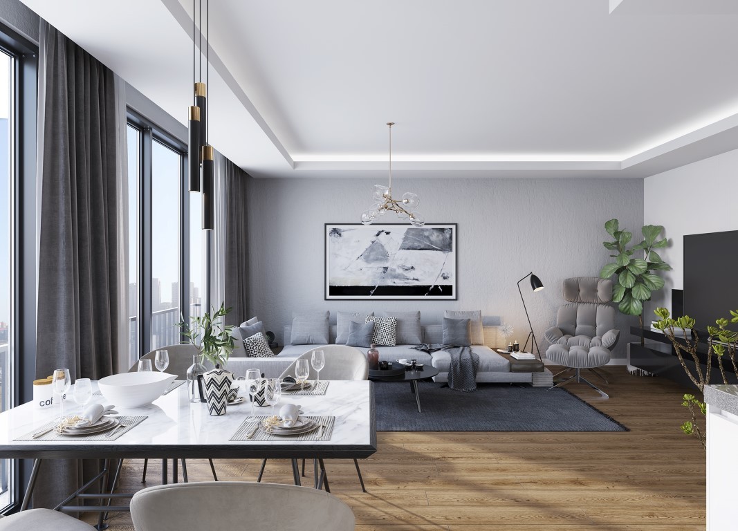 A modern project offering residential, commercial and office space in the heart of Ataşehir district. - Umbrella Group - Photo 16
