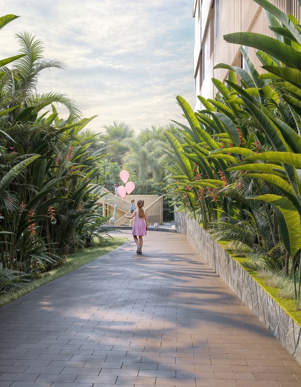 Residential three-storey complex located on a hill, in Ubud district - Umbrella Group - Photo 3