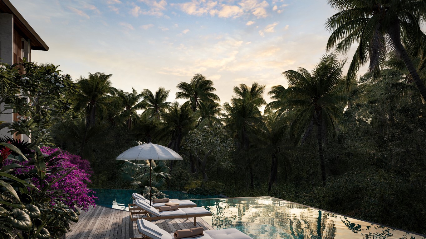 Residential three-storey complex located on a hill, in Ubud district - Umbrella Group - Photo 6