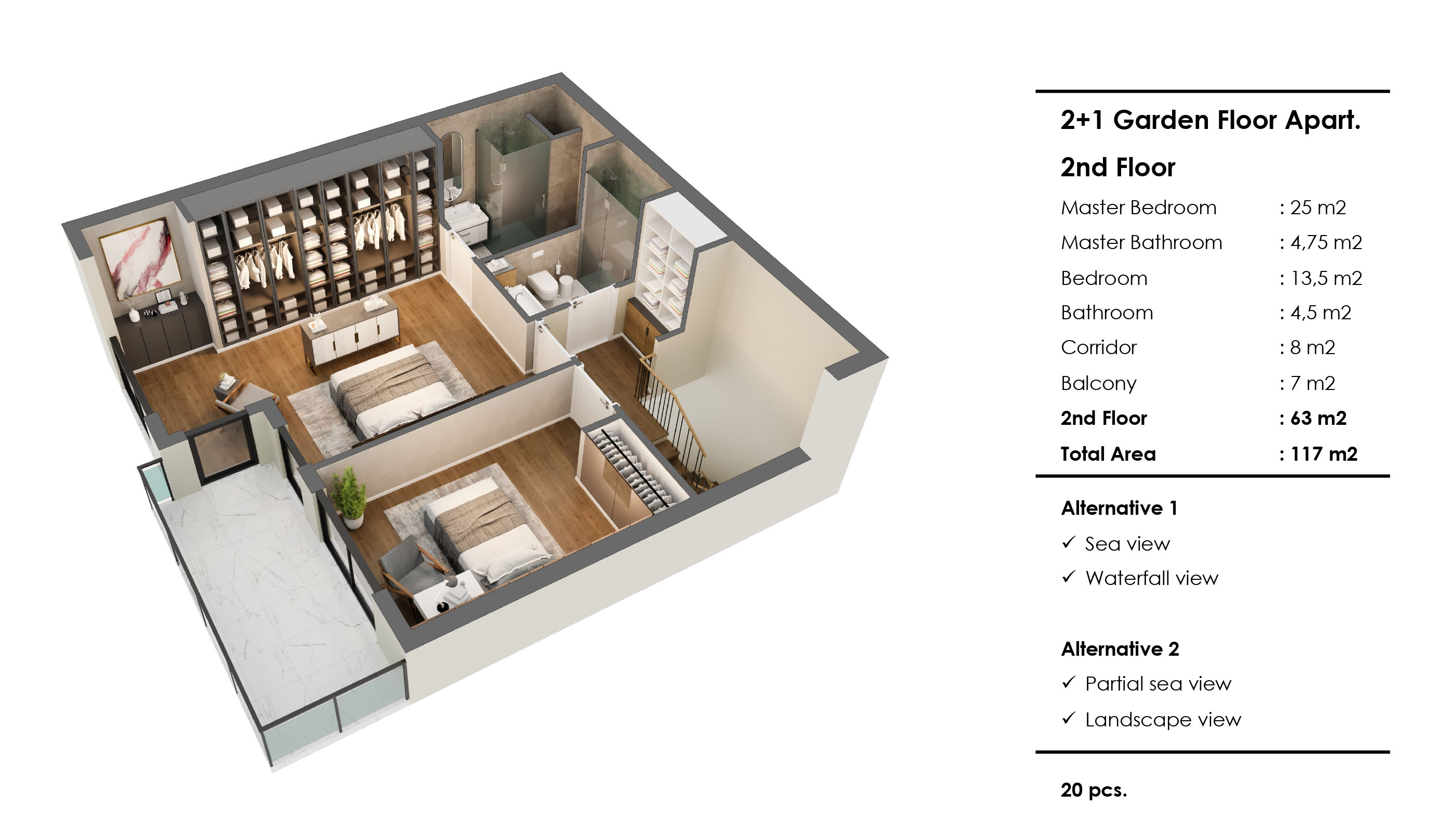 Rixos Residence: luxury apartments by the sea in Antalya with views of the coast and premium infrastructure - Umbrella Group - Photo 22