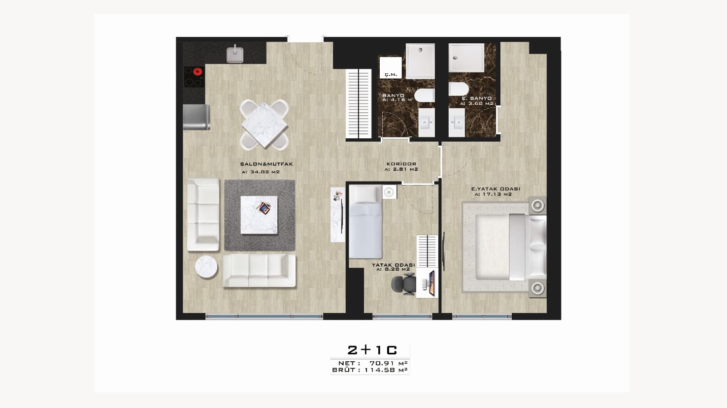 Premium housing in Istanbul for citizenship, Kadıköy district - Umbrella Group - Photo 14