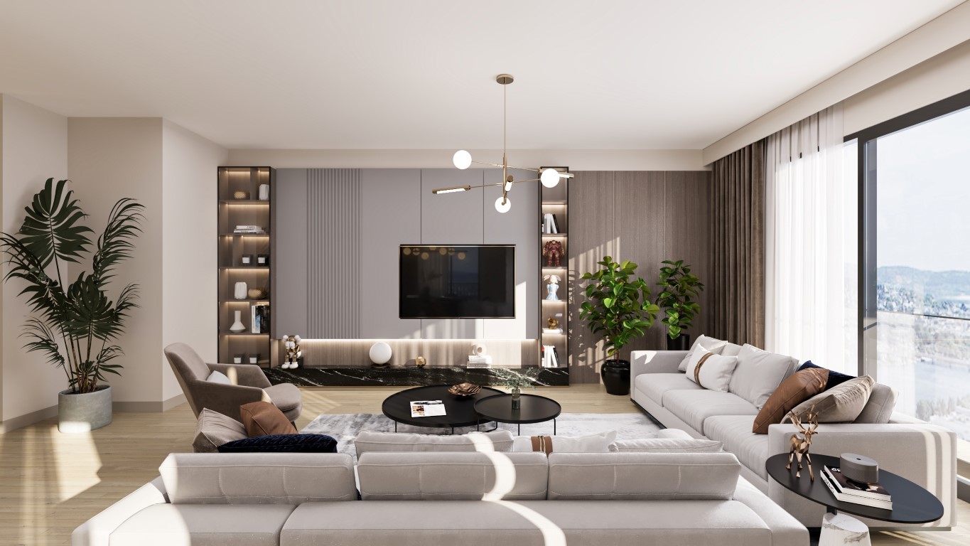 Residential complex with gardens and breathtaking panoramas of the Bosphorus in Usküdar - Umbrella Group - Photo 11