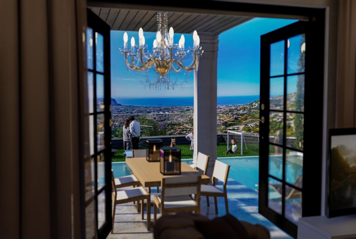 Private 5+1 villas with panoramic views of the sea and the city - Photo 9
