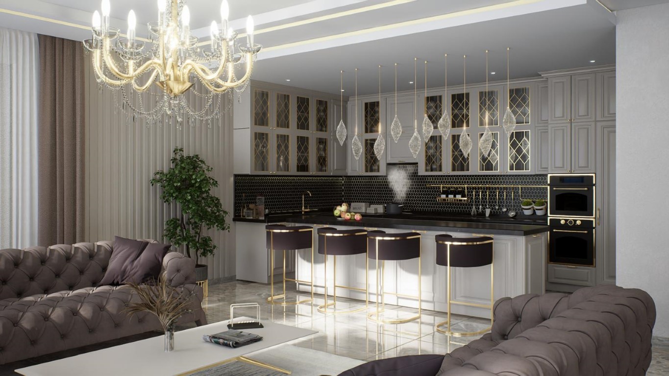 Private 5+1 villas with panoramic views of the sea and the city - Photo 12