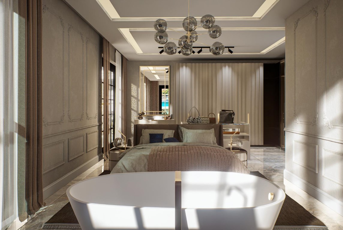 Private 5+1 villas with panoramic views of the sea and the city - Photo 15