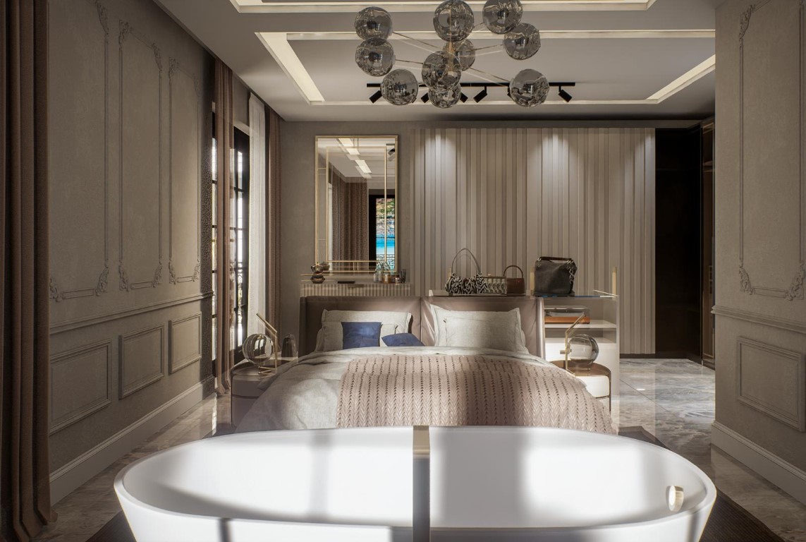 Private 5+1 villas with panoramic views of the sea and the city - Photo 19