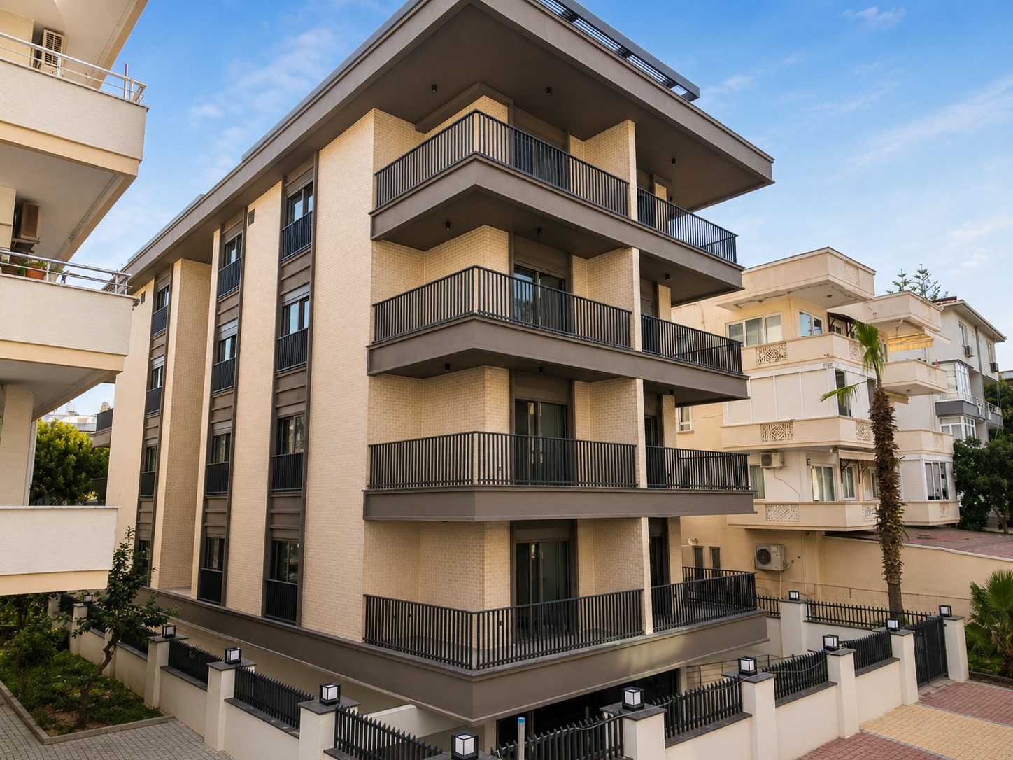 One-bedroom apartment in Oba, Alanya, just 350 meters from the sea