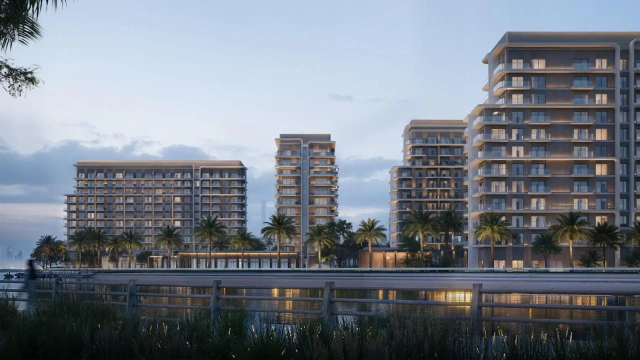 Yas Riva Residences residential complex on the first line of the canal on Yas Island in Abu Dhabi - Photo 3