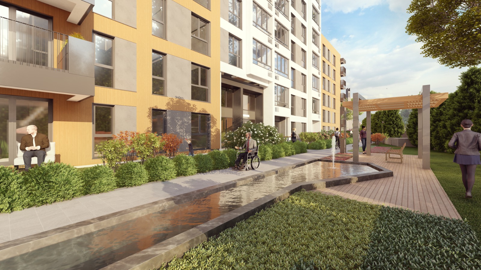 Apartments in Istanbul in the Sancaktepe district near the metro with well-developed infrastructure - Photo 7