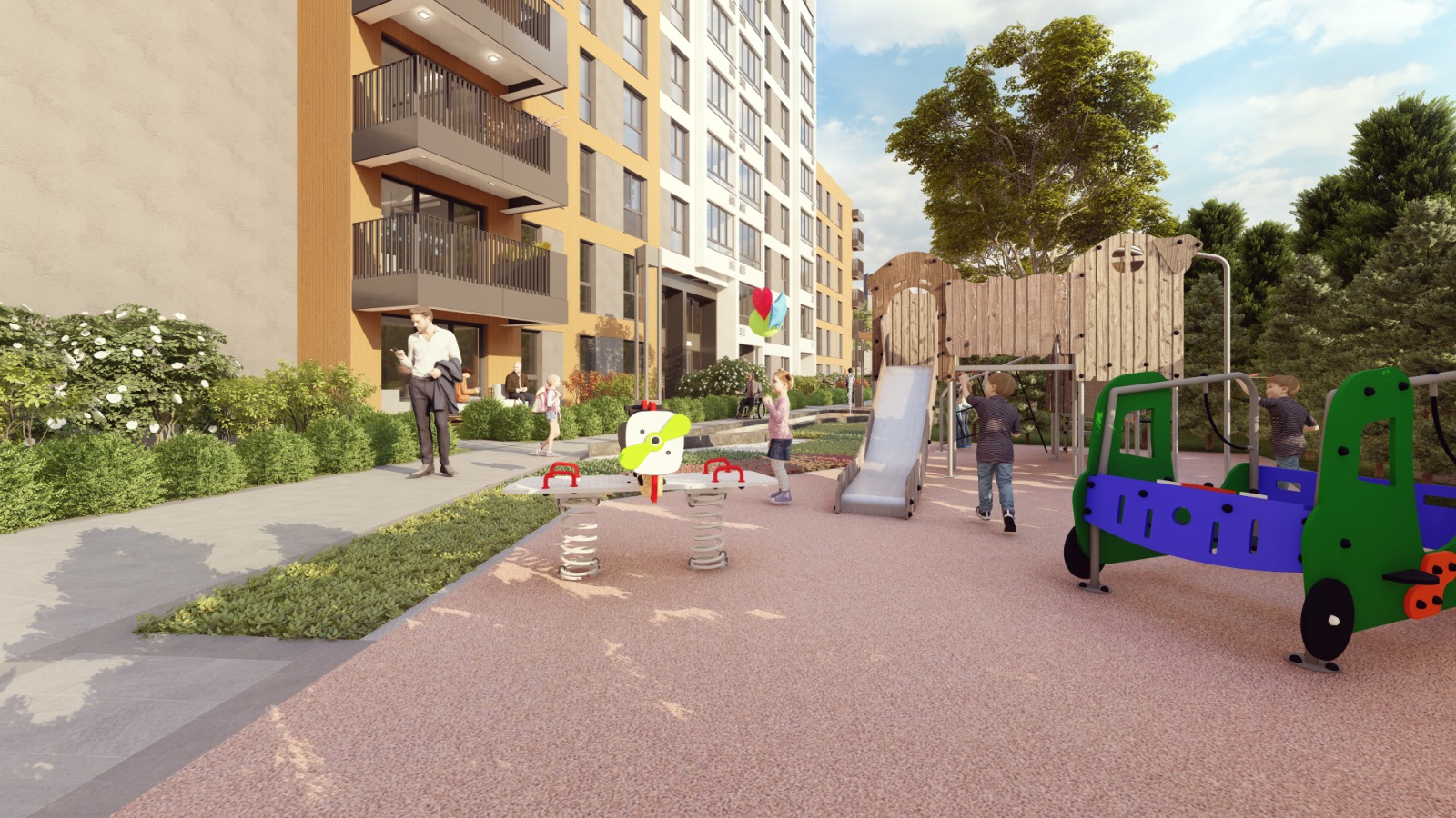 Apartments in Istanbul in the Sancaktepe district near the metro with well-developed infrastructure - Photo 8