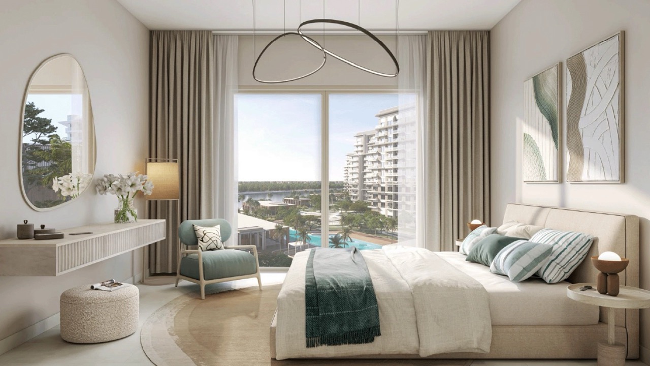 Yas Riva Residences residential complex on the first line of the canal on Yas Island in Abu Dhabi - Photo 13