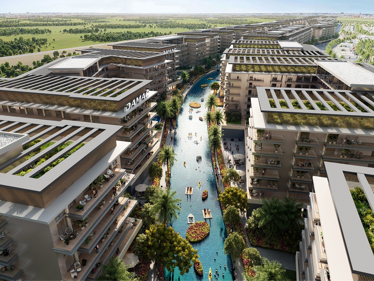 DAMAC Riverside Views — apartments in a waterfront wellness community in Dubai - Photo 3