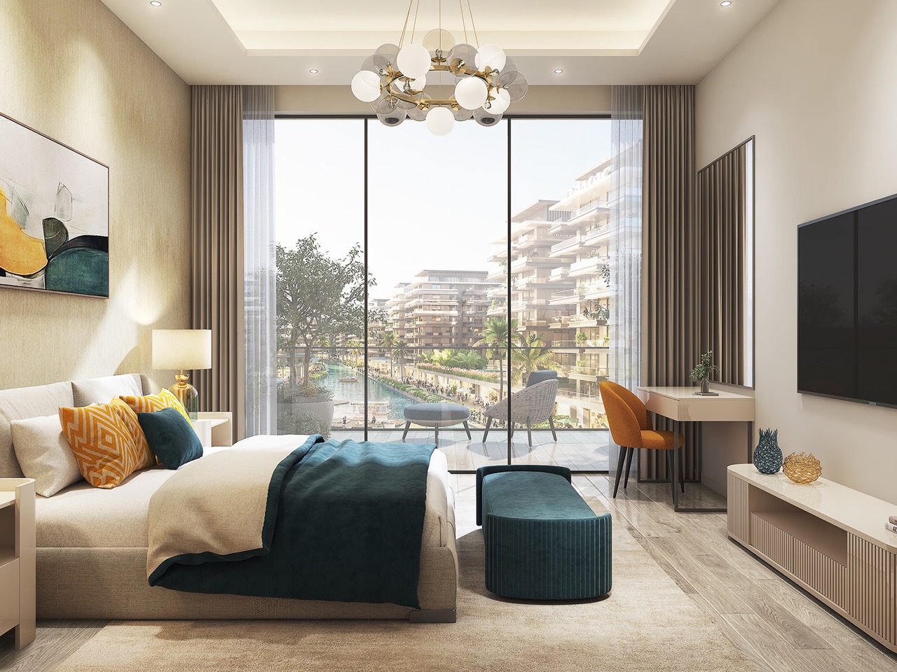 DAMAC Riverside Views — apartments in a waterfront wellness community in Dubai - Photo 9