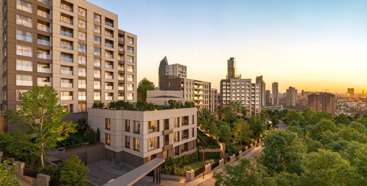 Apartments in Istanbul in the Ataşehir district in a modern residential complex - Photo 3
