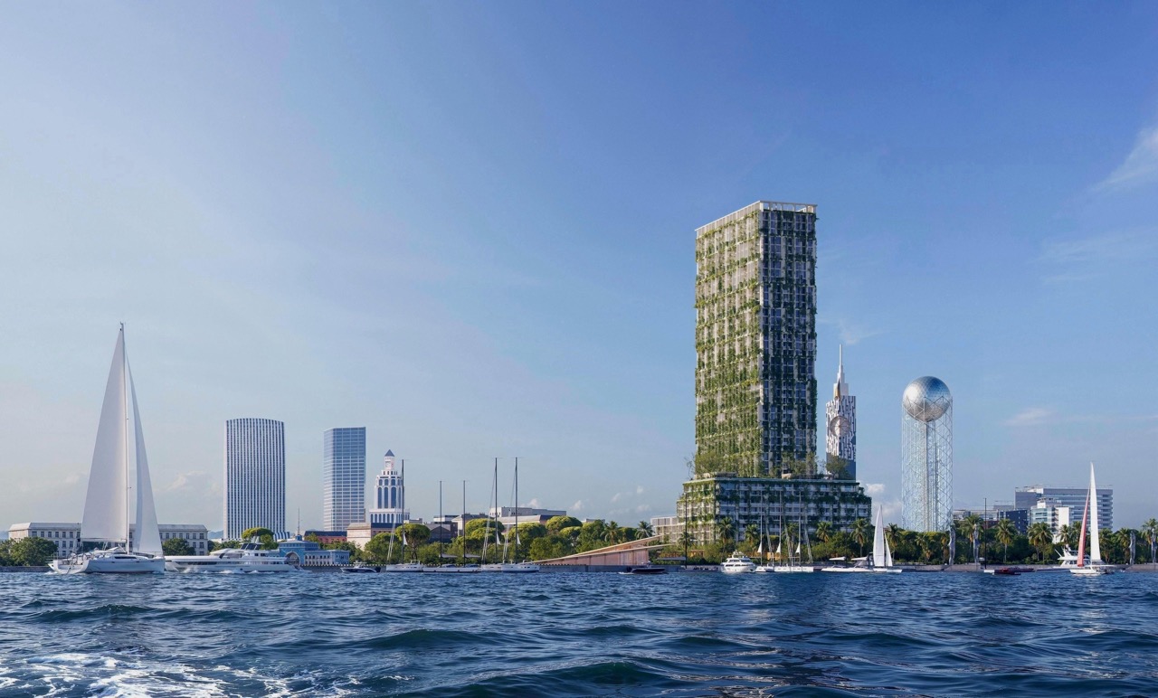 A striking beachfront project in Batumi featuring its own casino