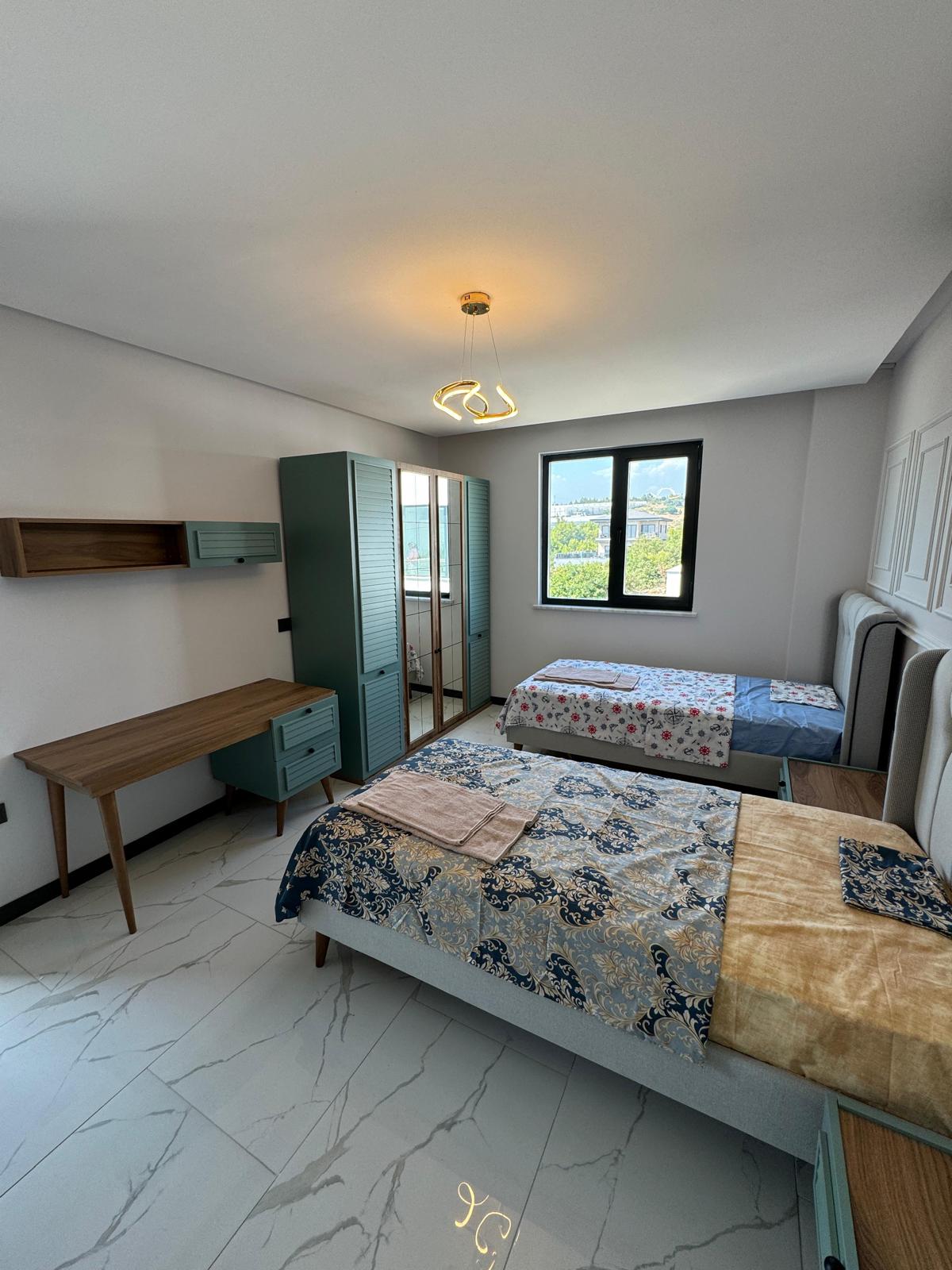 3+1 duplex villa in Incekum with sea views, a private pool, and a garden - Photo 21