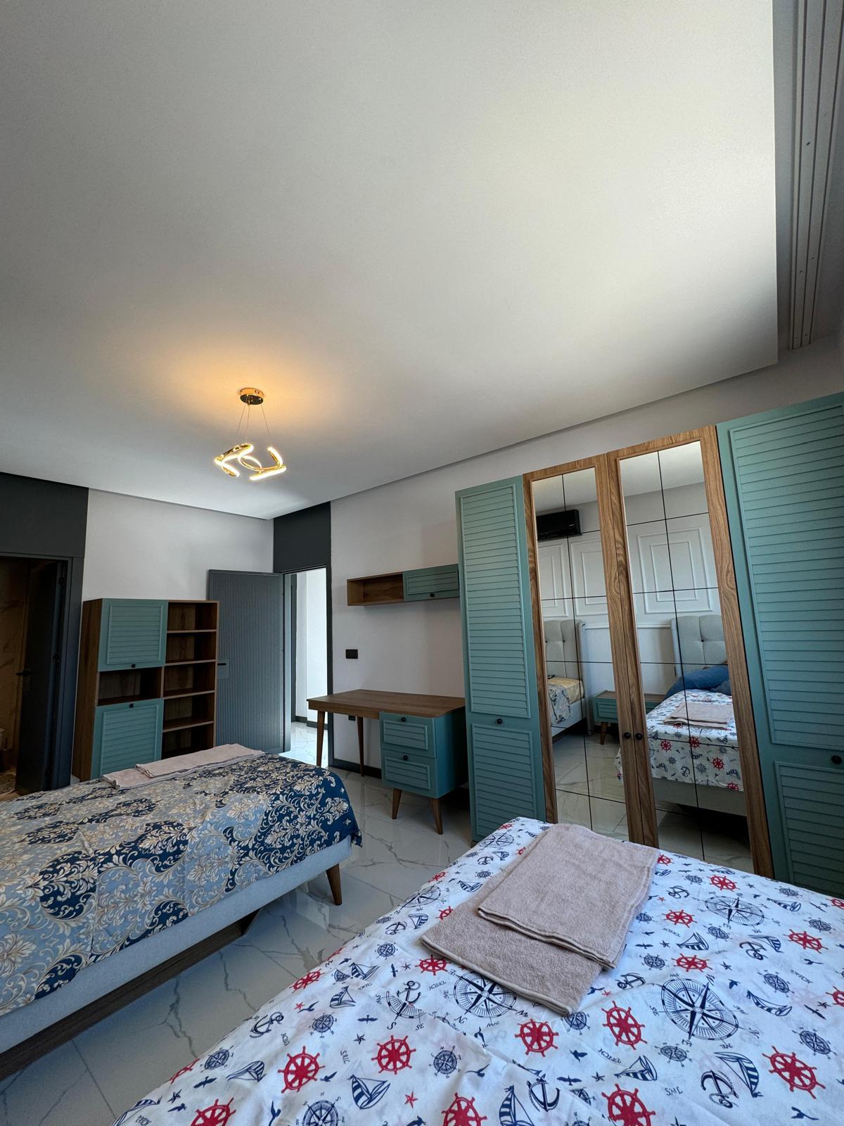 3+1 duplex villa in Incekum with sea views, a private pool, and a garden - Photo 20