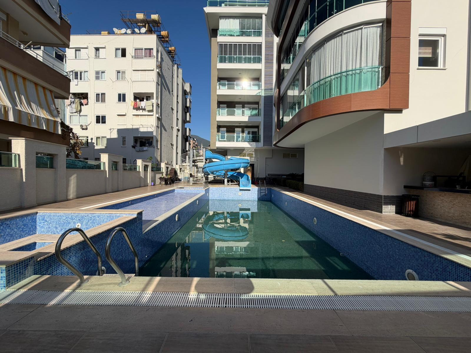 Furnished 3+1 Duplex in Cleopatra, Alanya, 350 m from the Beach - Photo 27