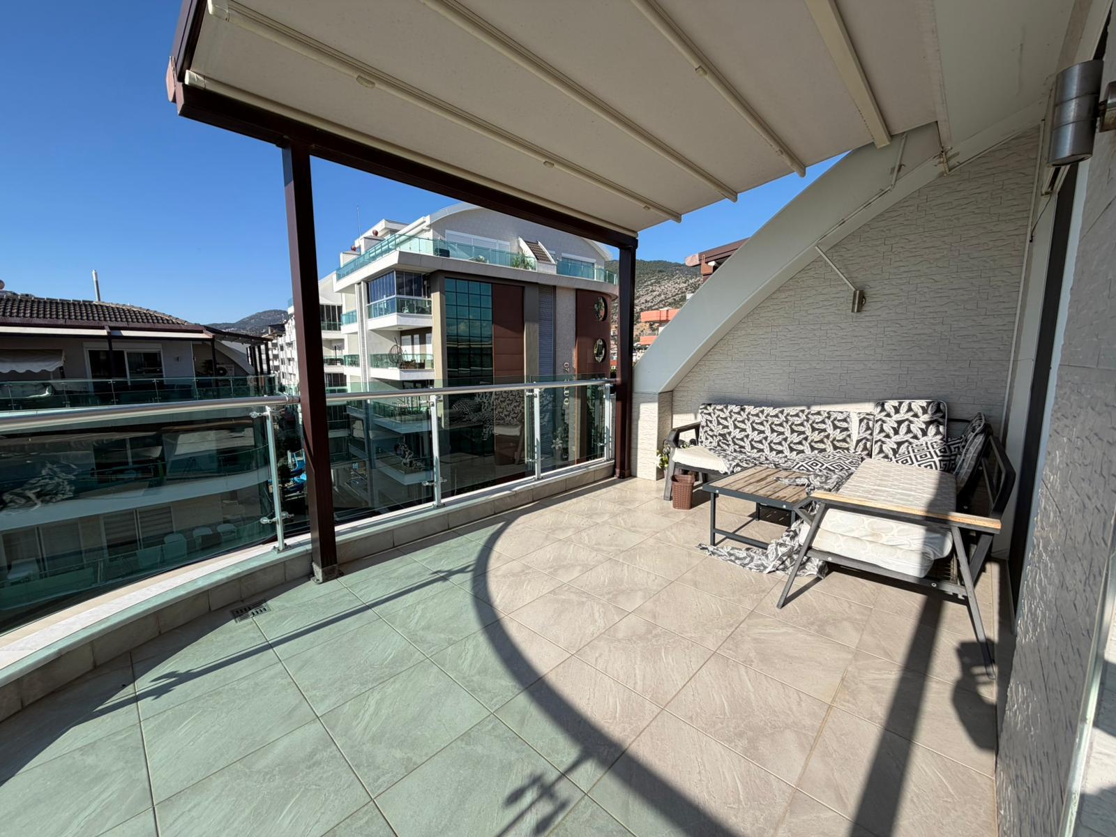 Furnished 3+1 Duplex in Cleopatra, Alanya, 350 m from the Beach - Photo 20