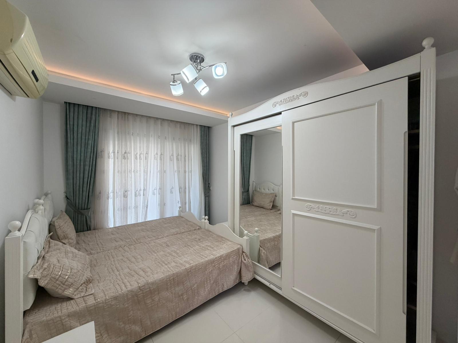 Furnished 3+1 Duplex in Cleopatra, Alanya, 350 m from the Beach - Photo 16