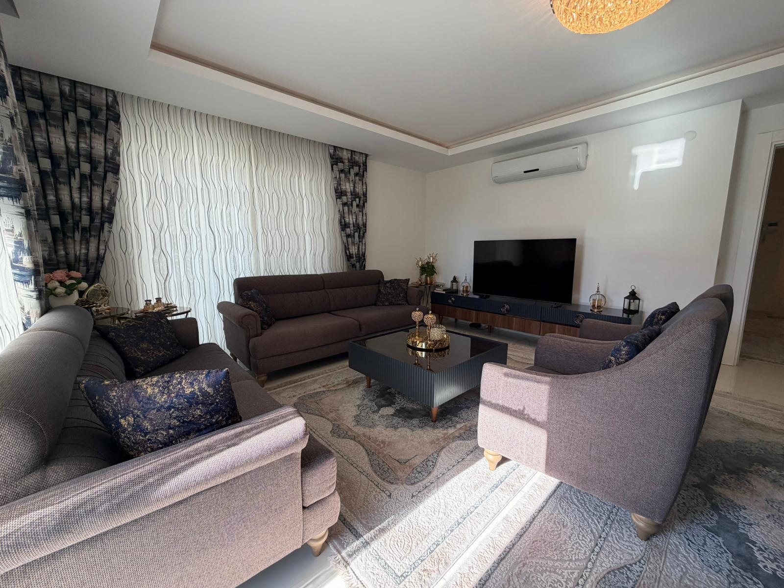 Furnished 3+1 Duplex in Cleopatra, Alanya, 350 m from the Beach - Photo 2