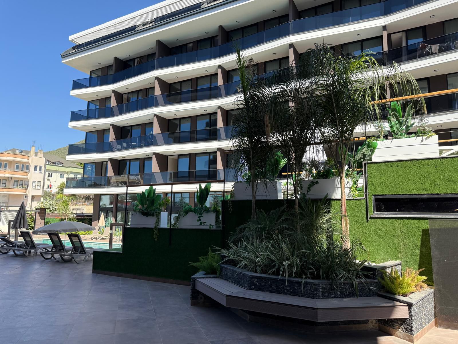 1+1 apartment in a modern complex in Cleopatra, 450 m from the sea - Photo 9