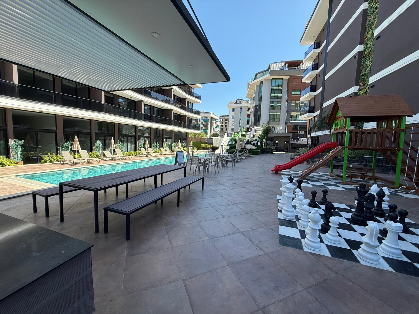 1+1 apartment in a modern complex in Cleopatra, 450 m from the sea - Photo 4