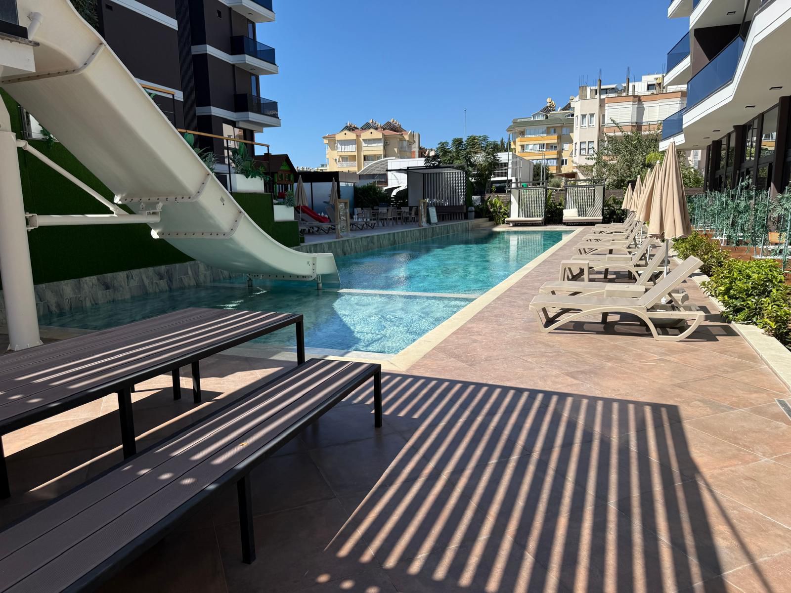 1+1 apartment in a modern complex in Cleopatra, 450 m from the sea - Photo 3