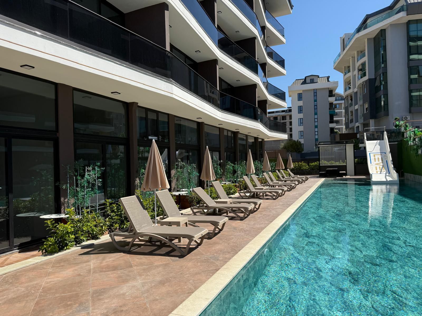 1+1 apartment in a modern complex in Cleopatra, 450 m from the sea - Photo 7