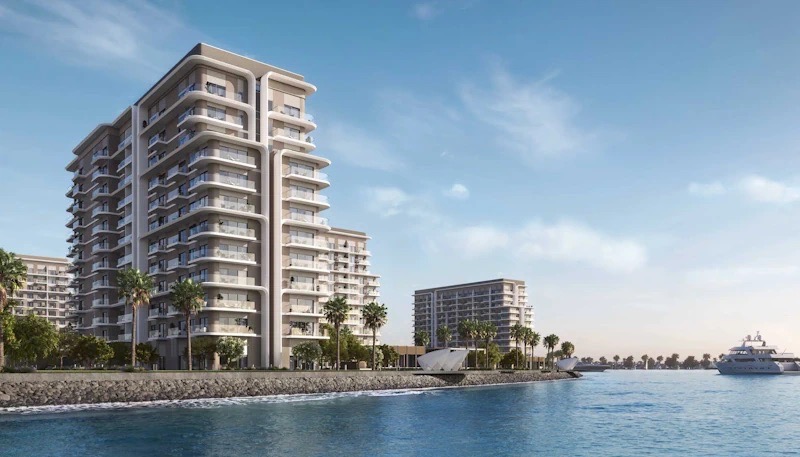 Yas Riva Residences residential complex on the first line of the canal on Yas Island in Abu Dhabi - Photo 4