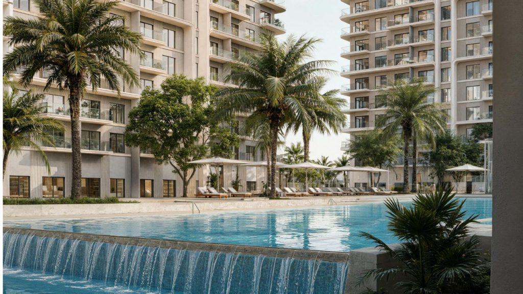 Yas Riva Residences residential complex on the first line of the canal on Yas Island in Abu Dhabi - Photo 5