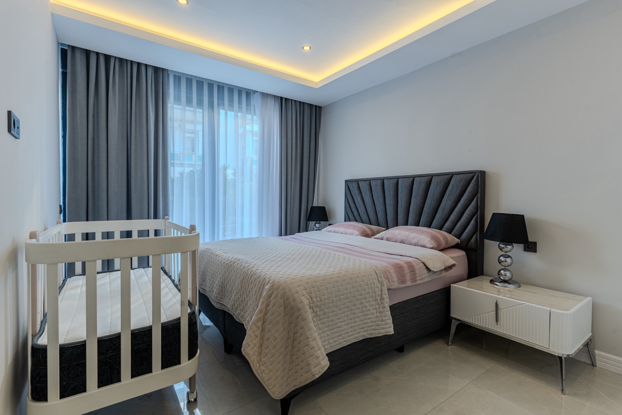 Furnished 1+1 apartment with access to a private garden in Oba - Photo 17