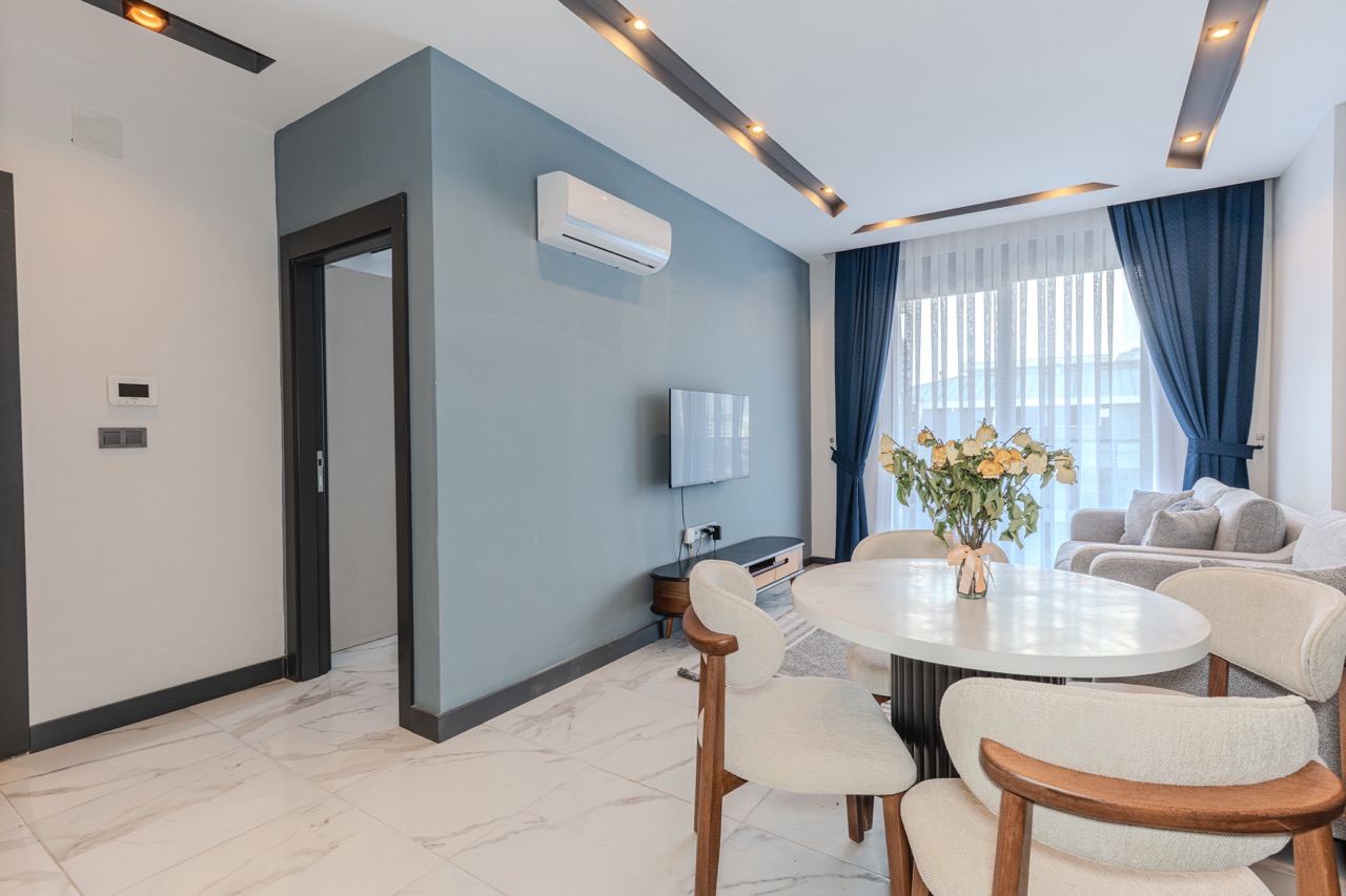 Furnished 1+1 apartment in Mahmutlar with mountain and city views, 600 meters from the sea - Photo 24