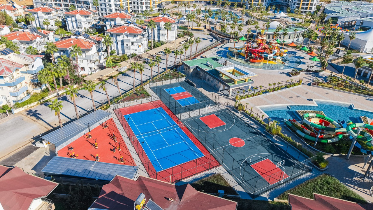 Furnished 2+1 apartments in Türkler with resort-style facilities - Photo 6
