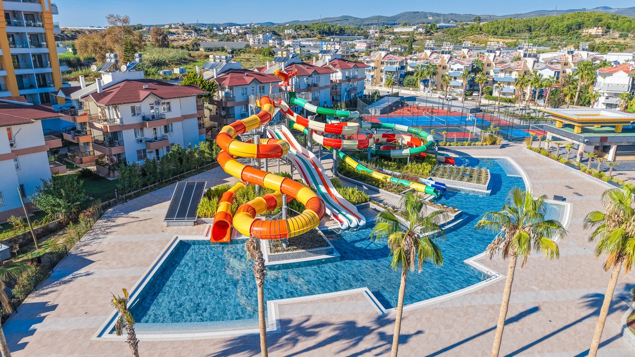 Furnished 2+1 apartments in Türkler with resort-style facilities - Photo 10