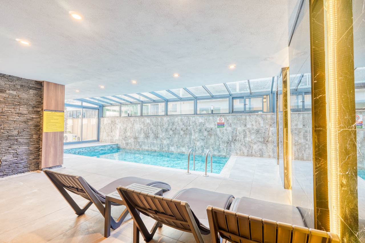 1+1 apartment 80 meters from Cleopatra Beach with SPA facilities - Photo 7