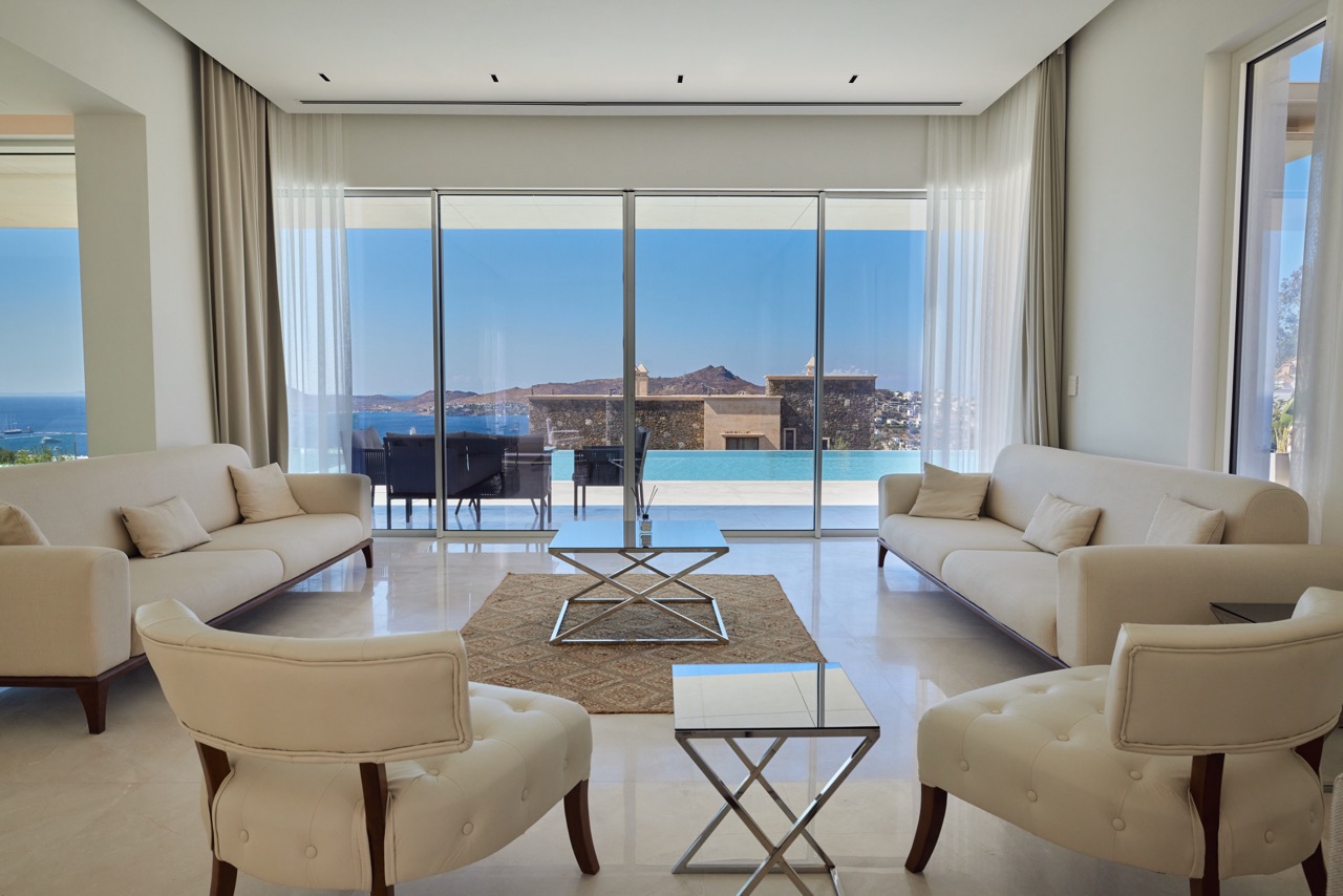 Premium 7+1 villas with panoramic views in Bodrum - Photo 23