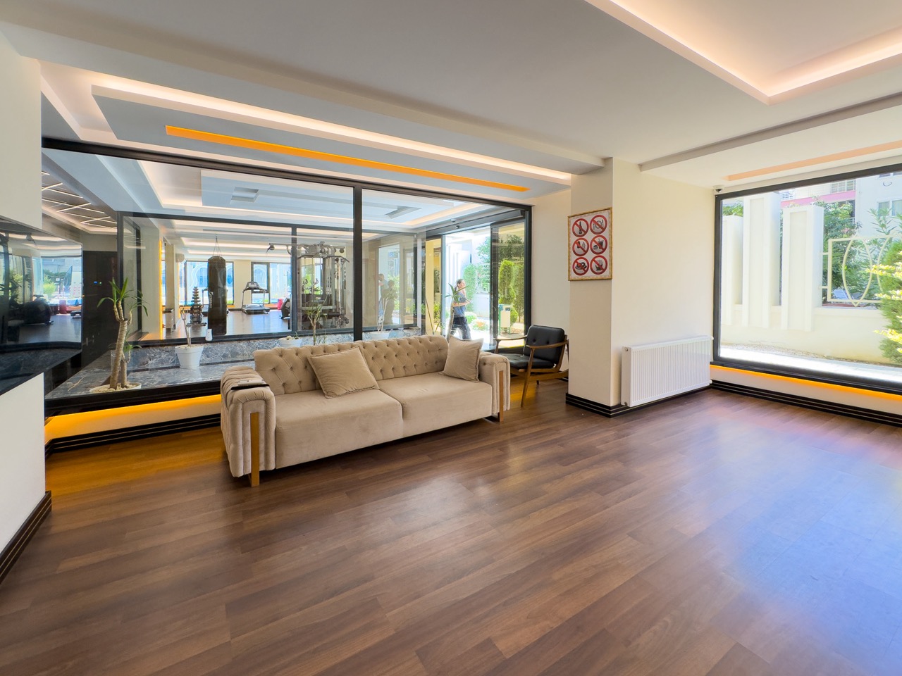 Furnished 1+1 apartment in Mahmutlar in a complex with pools and SPA - Photo 14