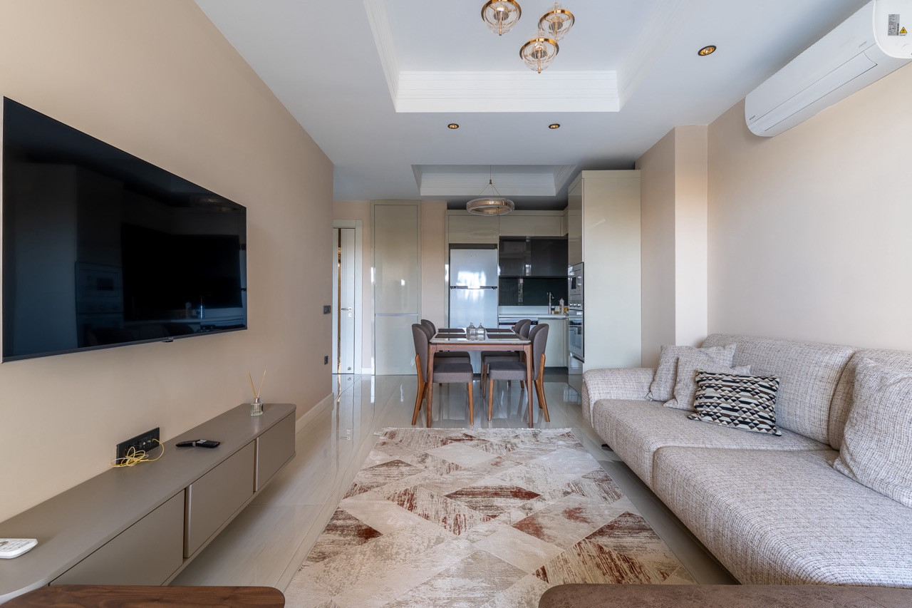 Furnished 2+1 apartments in Türkler with resort-style facilities - Photo 26