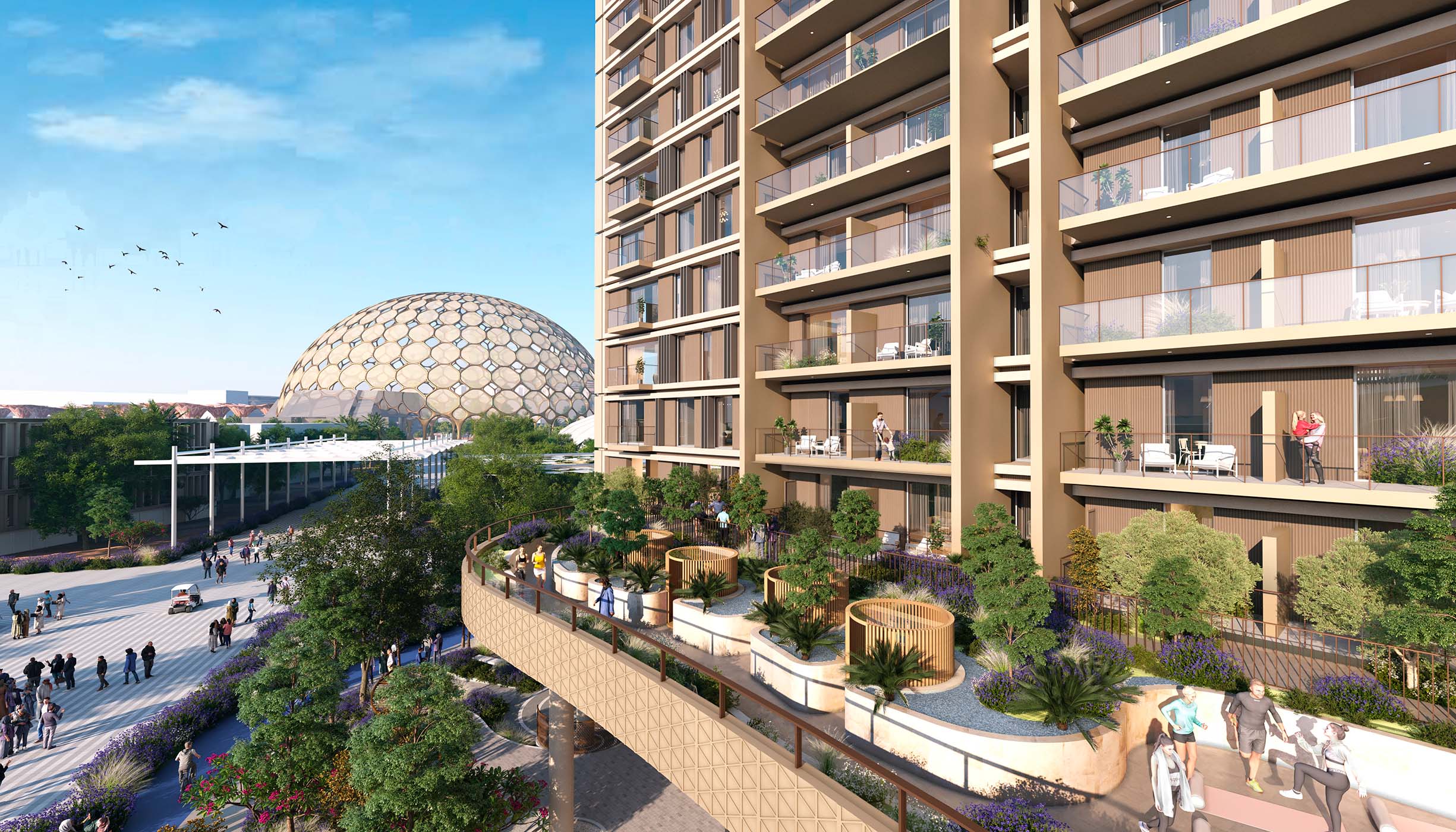 Sidr Residences — modern apartments in the new center of Expo City Dubai - Photo 4