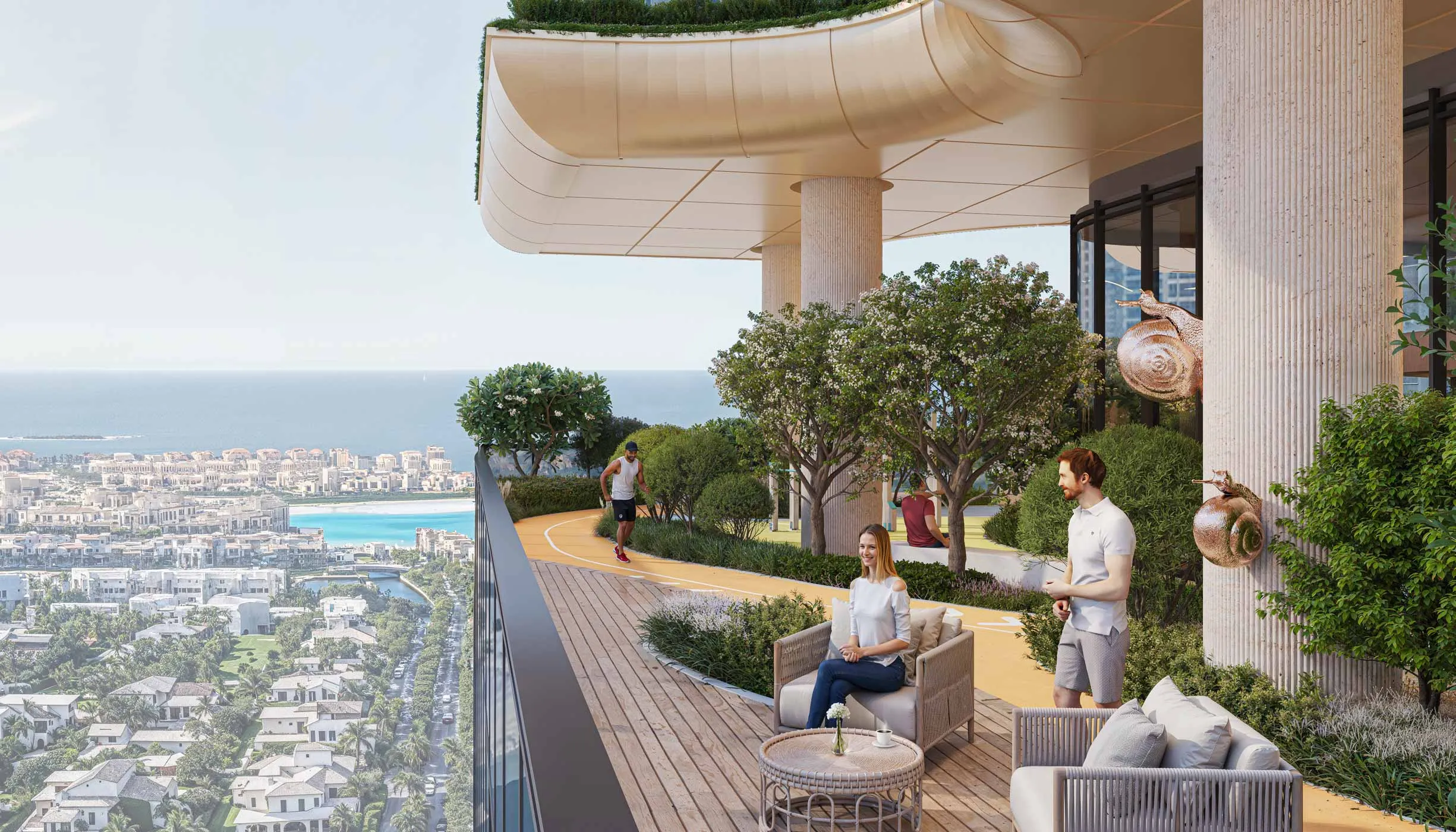 Sobha SkyParks — apartments in a skyscraper with elevated parks in Dubai - Photo 18