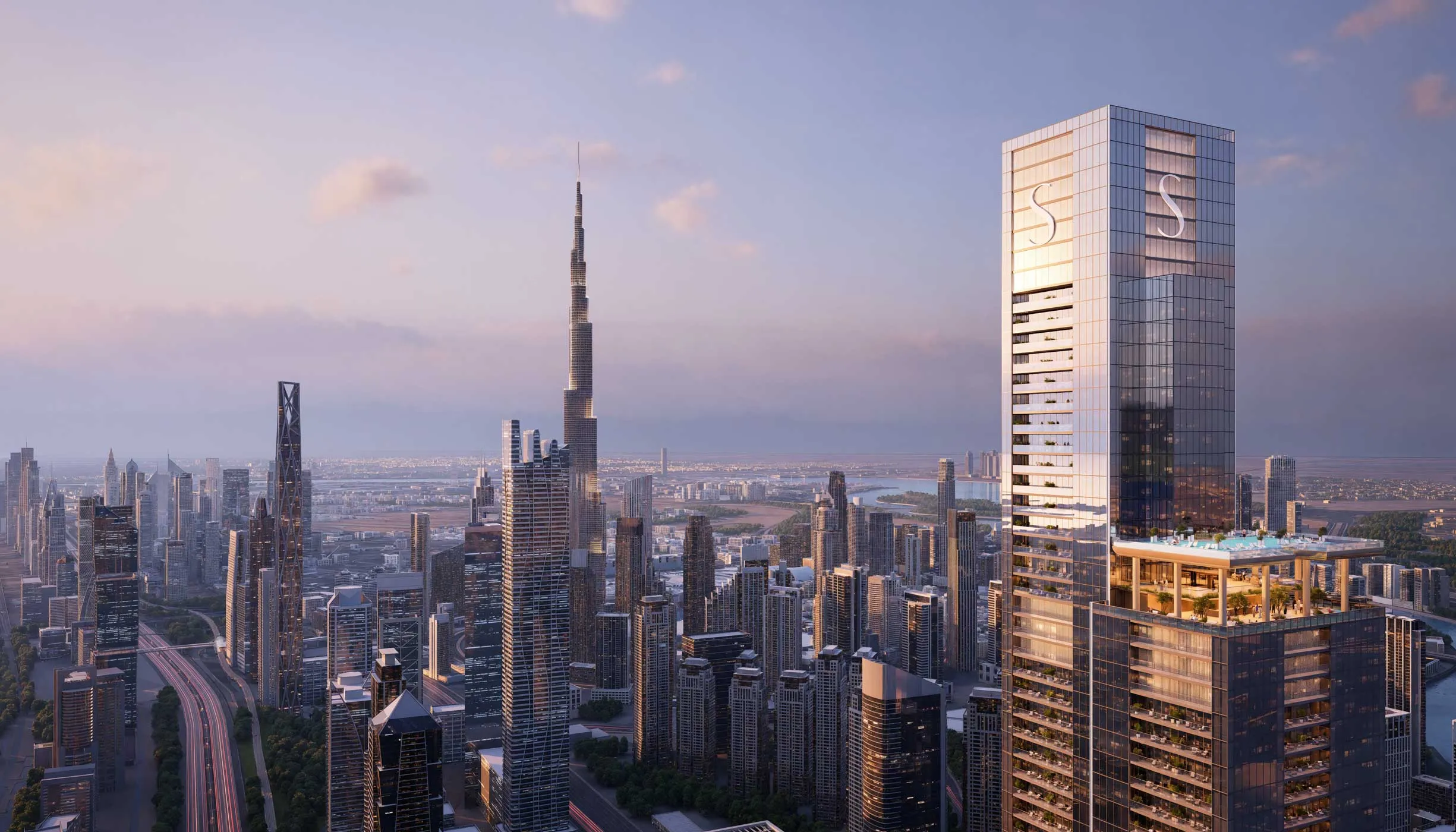 Sobha SkyParks — apartments in a skyscraper with elevated parks in Dubai - Photo 10