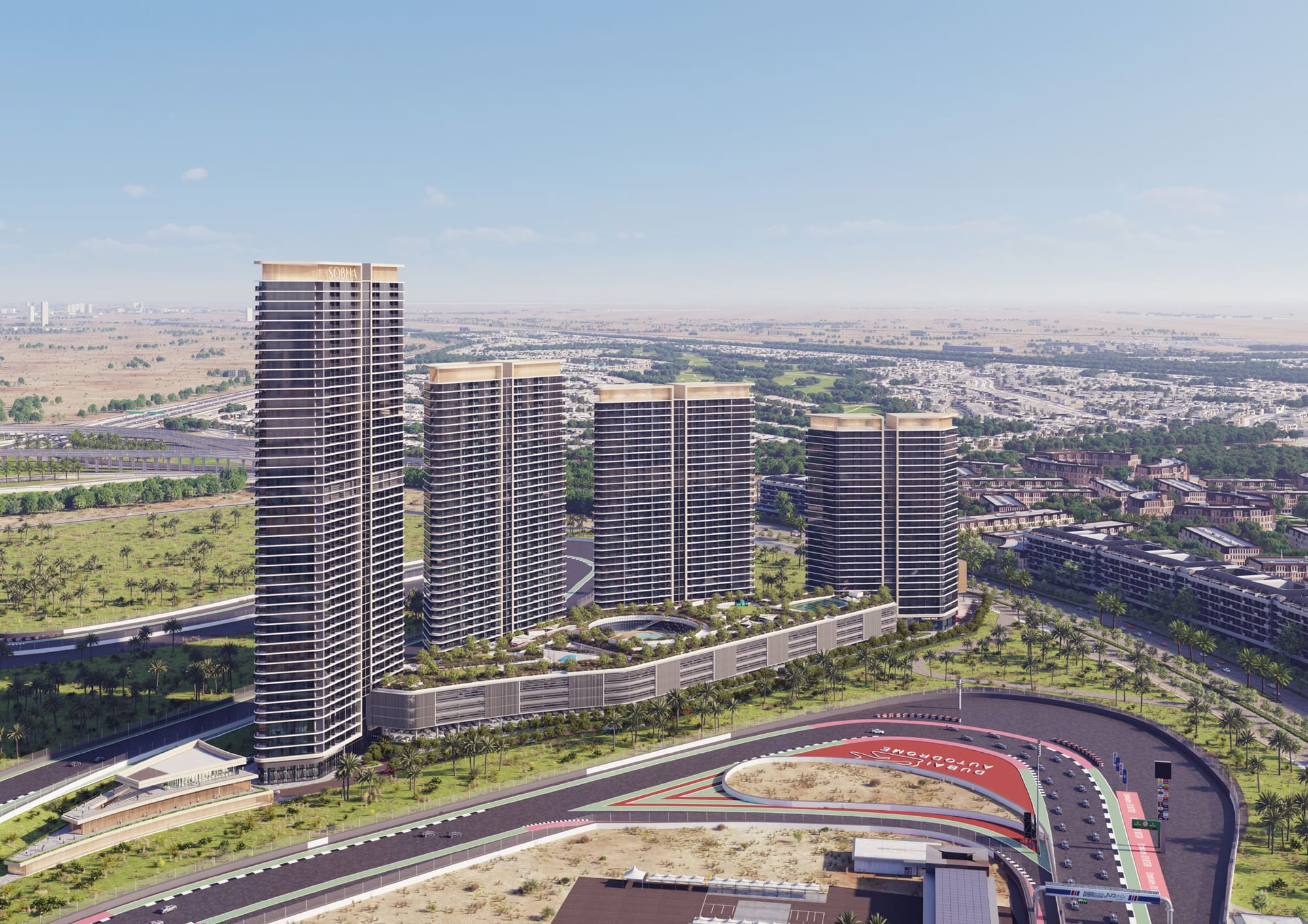 Sobha Solis — furnished apartments in Motor City near Dubai Autodrome - Photo 2